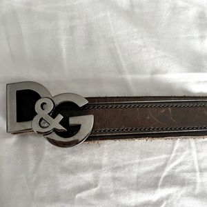 Dolce and Gabbana brown belt, size 90cm